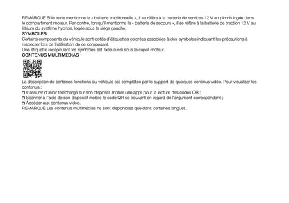 2025-2026 Fiat Panda/Pandina Owner's Manual | French