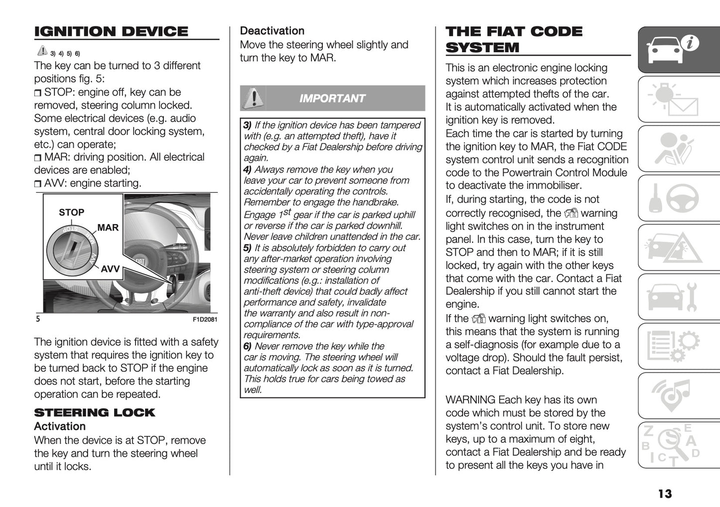 2026 Fiat Panda/Pandina Owner's Manual | English