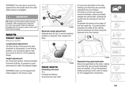 2026 Fiat Panda/Pandina Owner's Manual | English