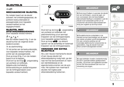 2018-2019 Fiat Panda Owner's Manual | Dutch
