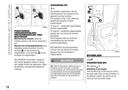 2018-2019 Fiat Panda Owner's Manual | Dutch