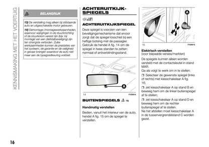 2018-2019 Fiat Panda Owner's Manual | Dutch