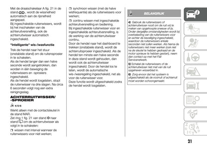 2018-2019 Fiat Panda Owner's Manual | Dutch
