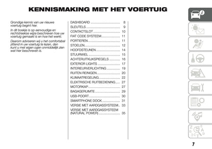 2018-2019 Fiat Panda Owner's Manual | Dutch