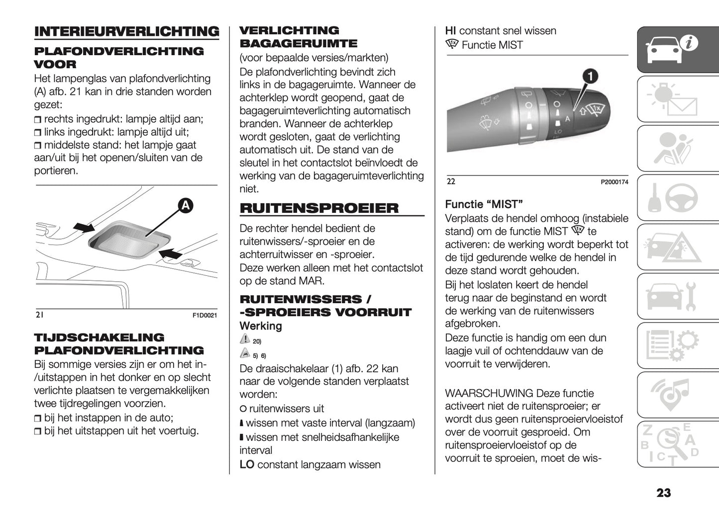 2026 Fiat Panda/Pandina Owner's Manual | Dutch