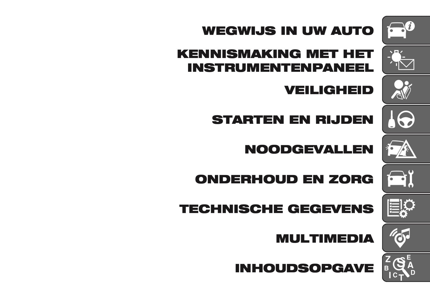 2024-2025 Fiat Panda/Pandina Owner's Manual | Dutch