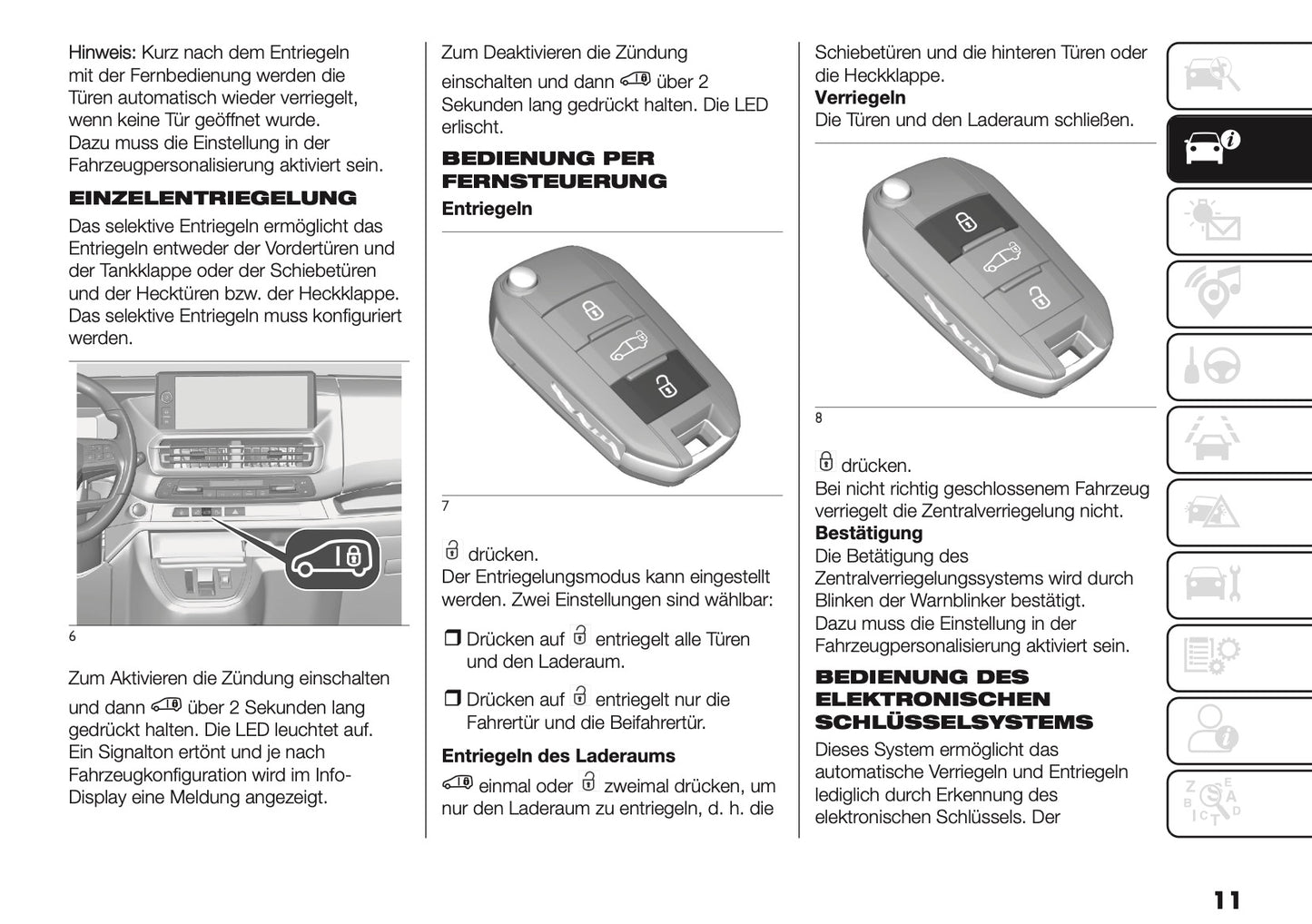 2025 Fiat Scudo/Ulysse Owner's Manual | German