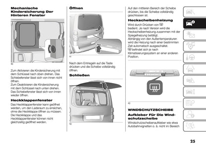 2025 Fiat Scudo/Ulysse Owner's Manual | German
