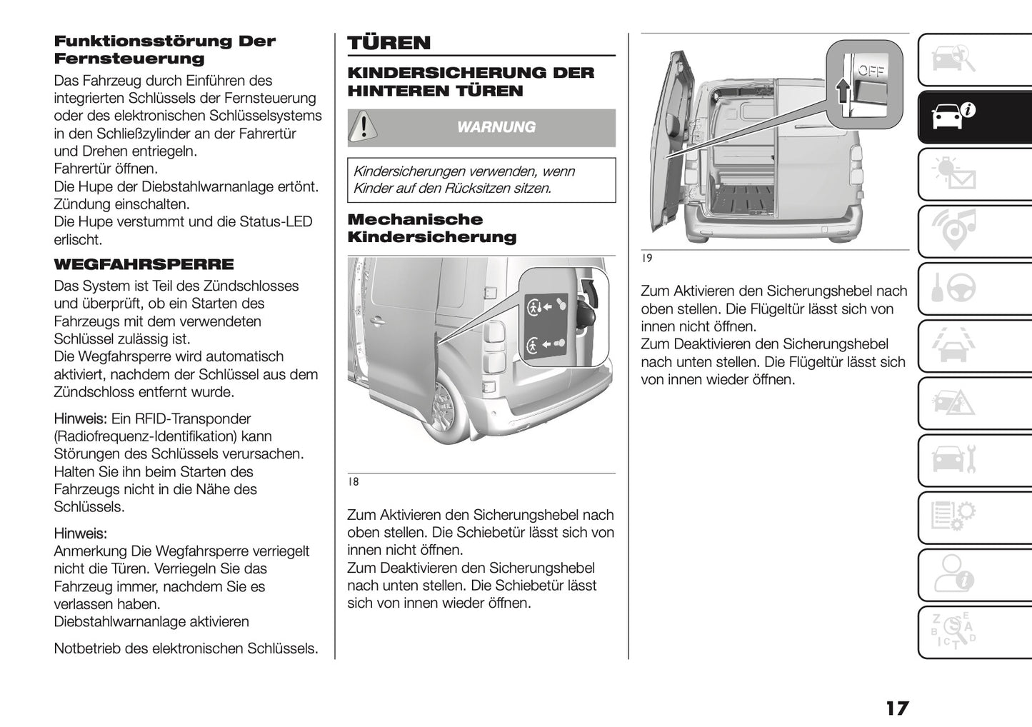 2026 Fiat Scudo/Ulysse Owner's Manual | German
