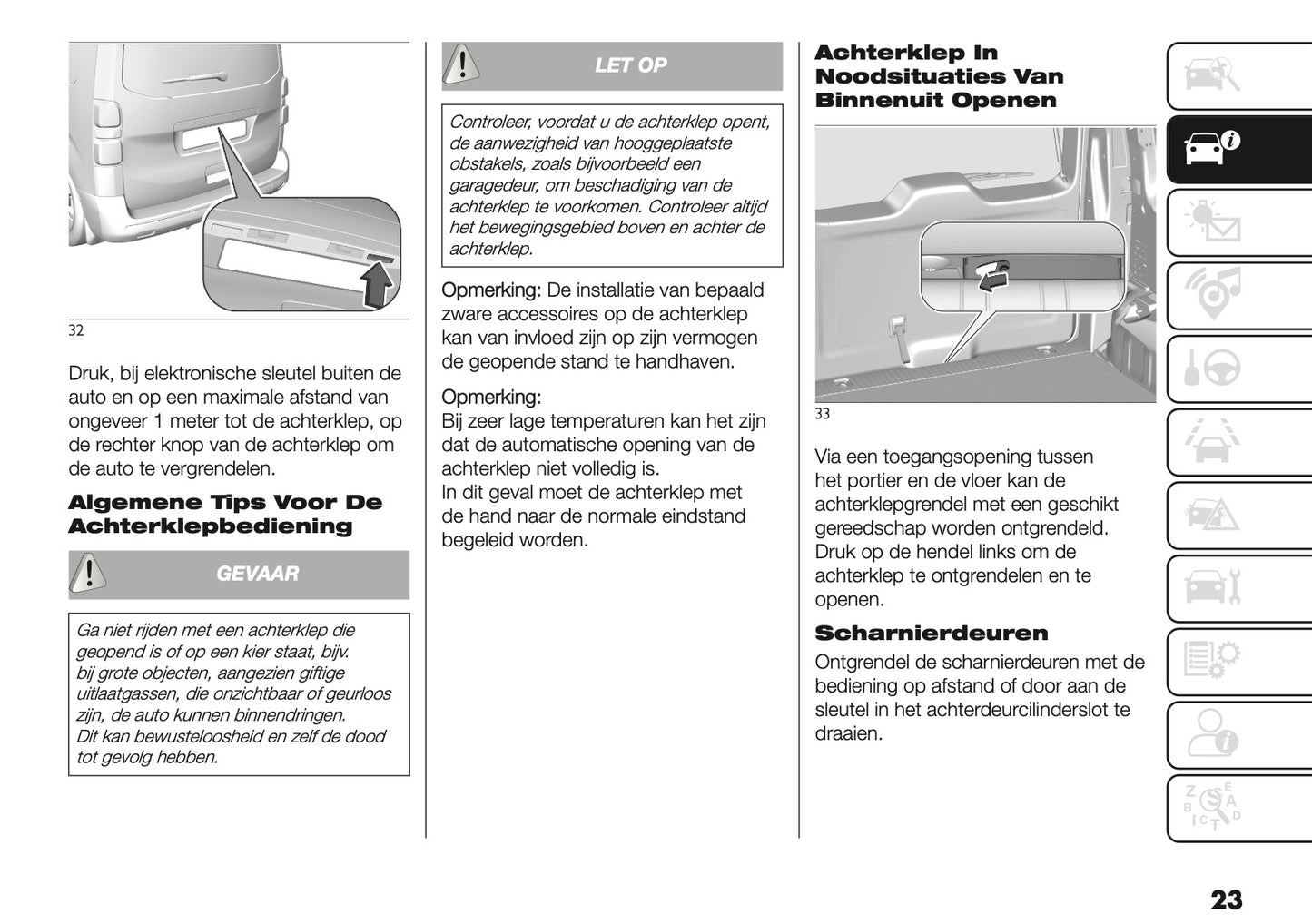 2025 Fiat Scudo/Ulysse Owner's Manual | Dutch