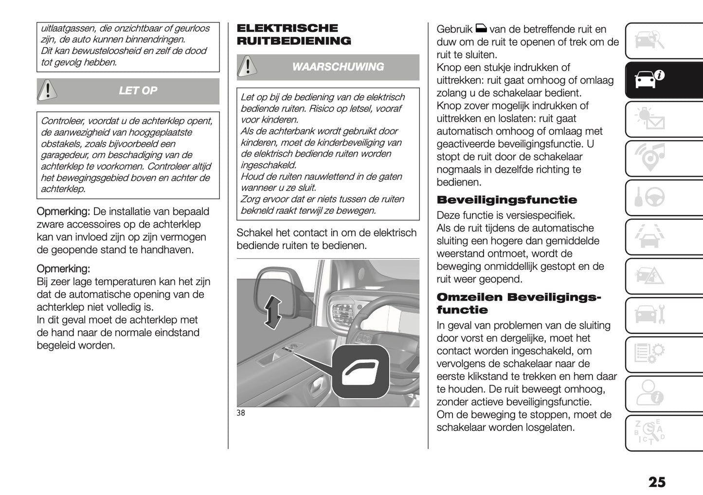 2025 Fiat Scudo/Ulysse Owner's Manual | Dutch