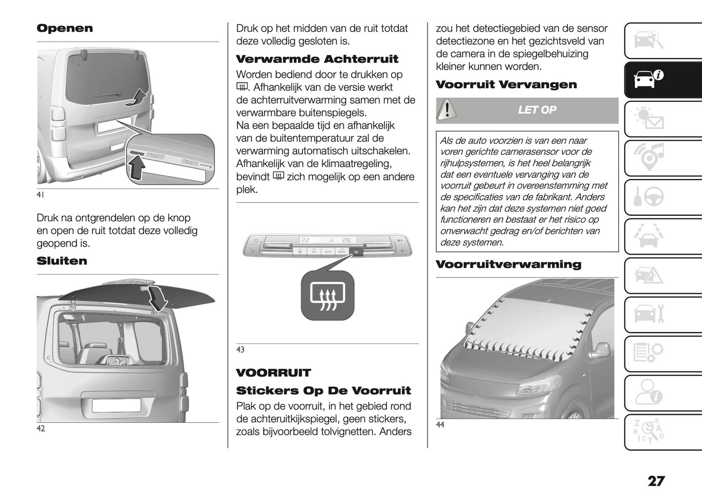 2025 Fiat Scudo/Ulysse Owner's Manual | Dutch