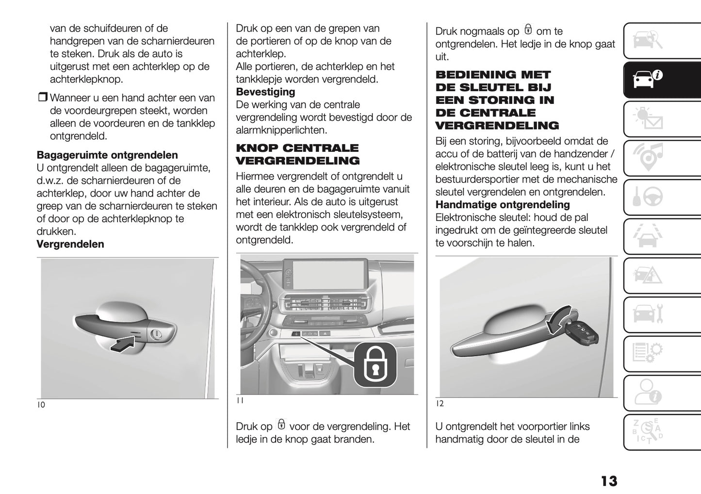 2026 Fiat Scudo/Ulysse Owner's Manual | Dutch