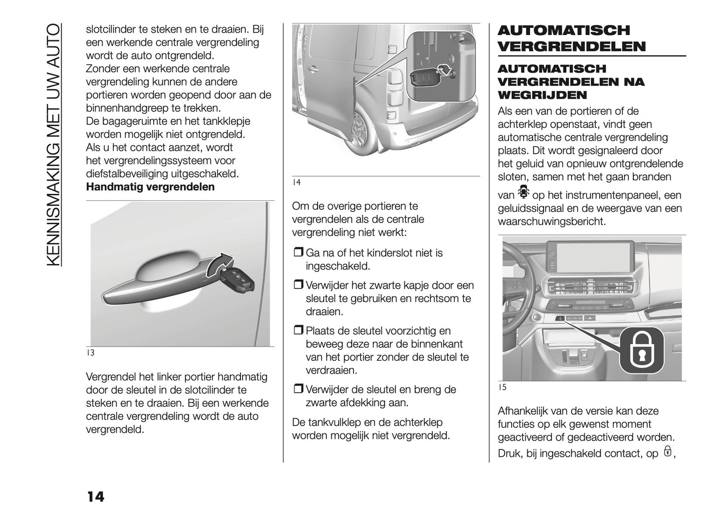 2026 Fiat Scudo/Ulysse Owner's Manual | Dutch