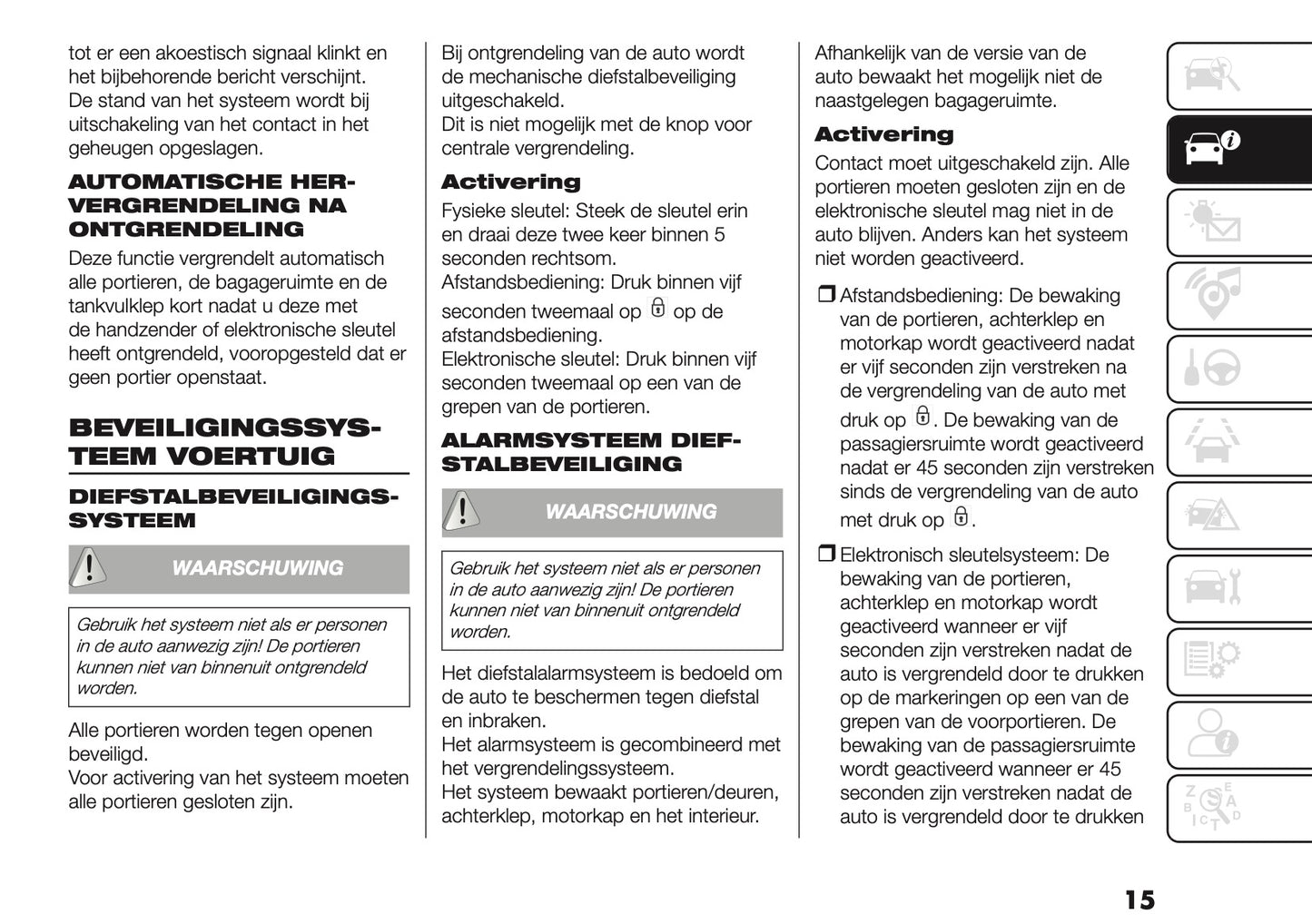 2026 Fiat Scudo/Ulysse Owner's Manual | Dutch