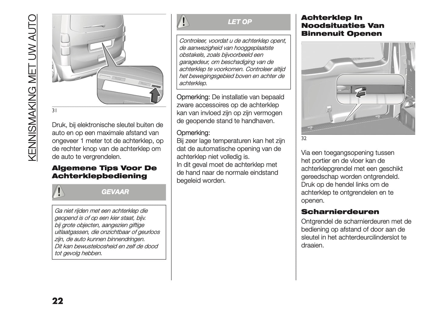 2026 Fiat Scudo/Ulysse Owner's Manual | Dutch