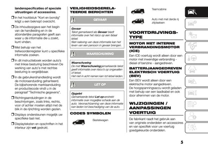 2026 Fiat Scudo/Ulysse Owner's Manual | Dutch