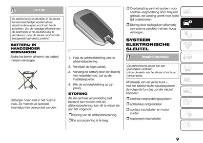 2026 Fiat Scudo/Ulysse Owner's Manual | Dutch