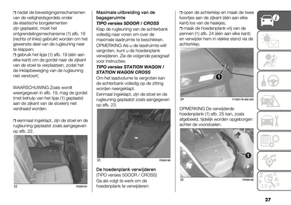 2023-2024 Fiat Tipo 5 Door/Tipo Station Wagon Owner's Manual | Dutch