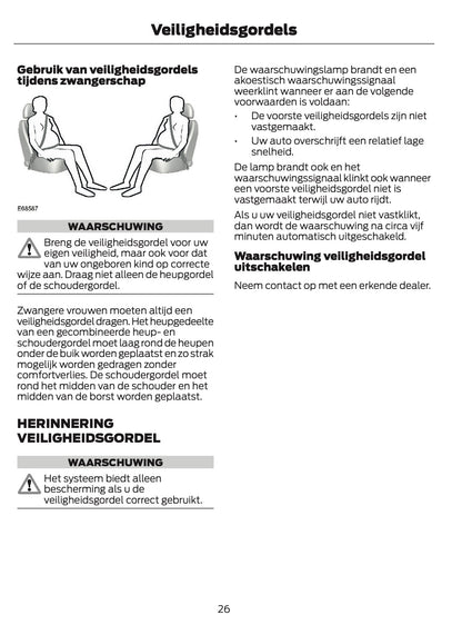 2014-2015 Ford B-Max Owner's Manual | Dutch