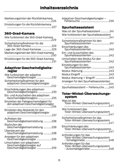 2026 Ford Bronco Owner's Manual | German