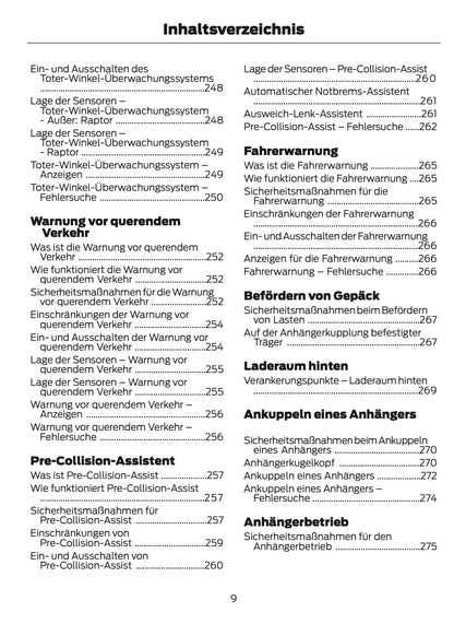 2026 Ford Bronco Owner's Manual | German