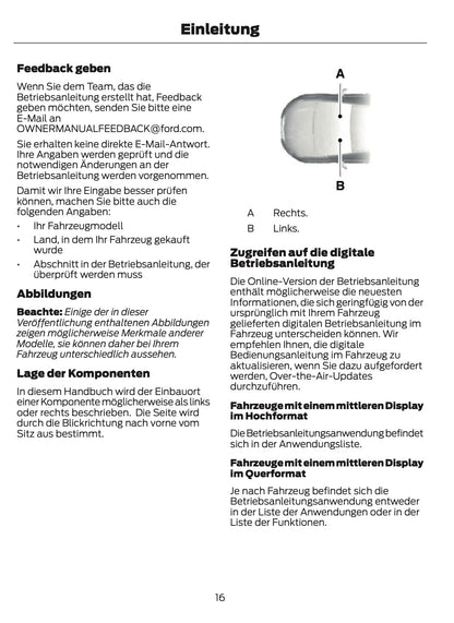 2026 Ford Bronco Owner's Manual | German