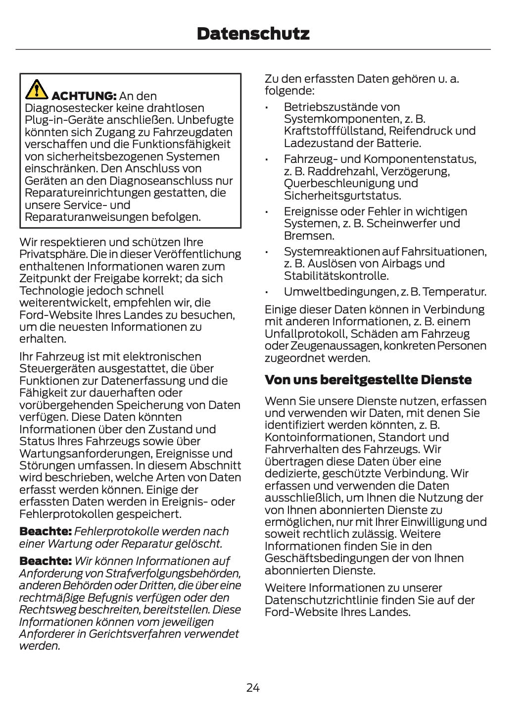 2026 Ford Bronco Owner's Manual | German