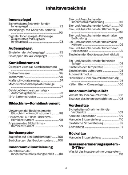 2026 Ford Bronco Owner's Manual | German