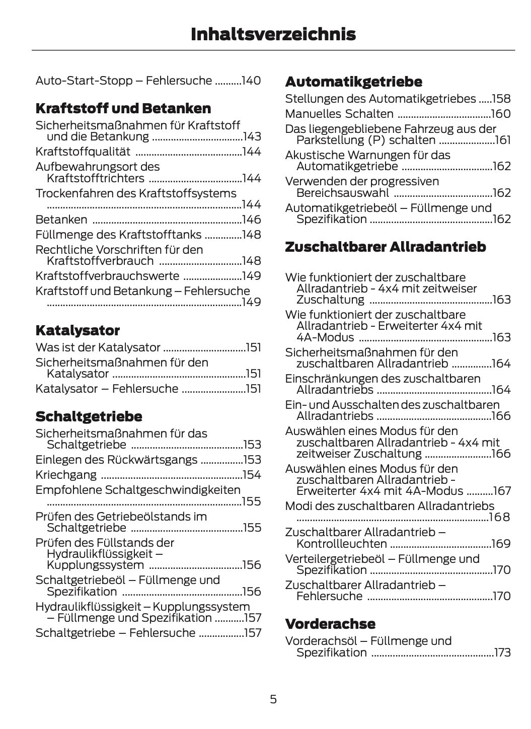 2026 Ford Bronco Owner's Manual | German