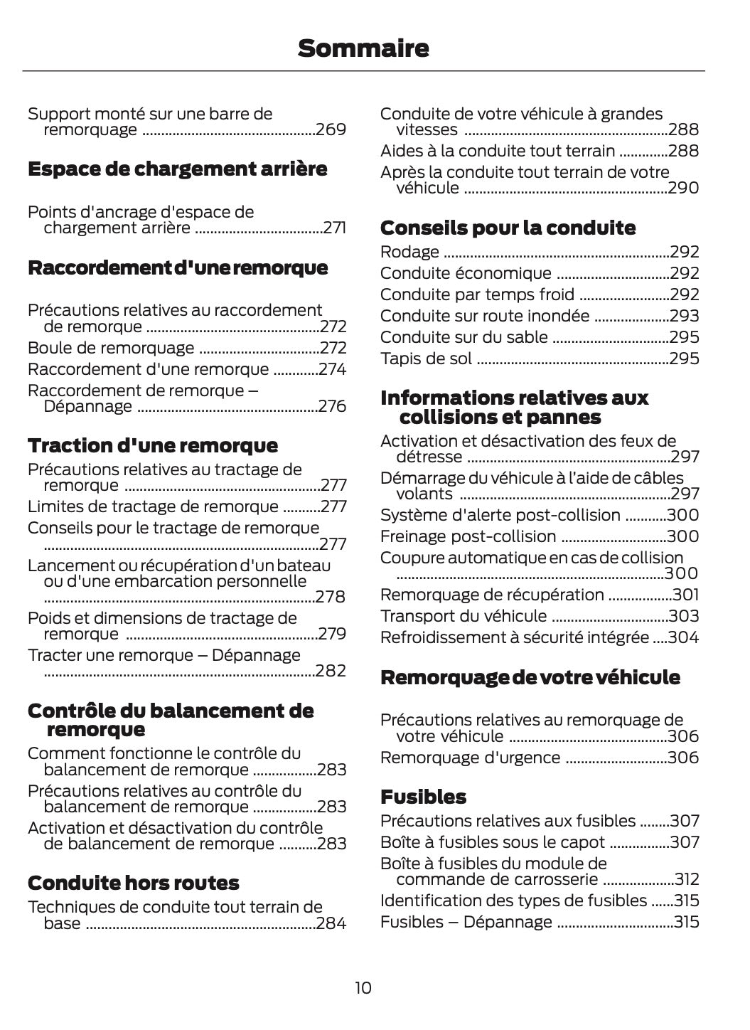 2026 Ford Bronco Manuel du propriétaire | Français