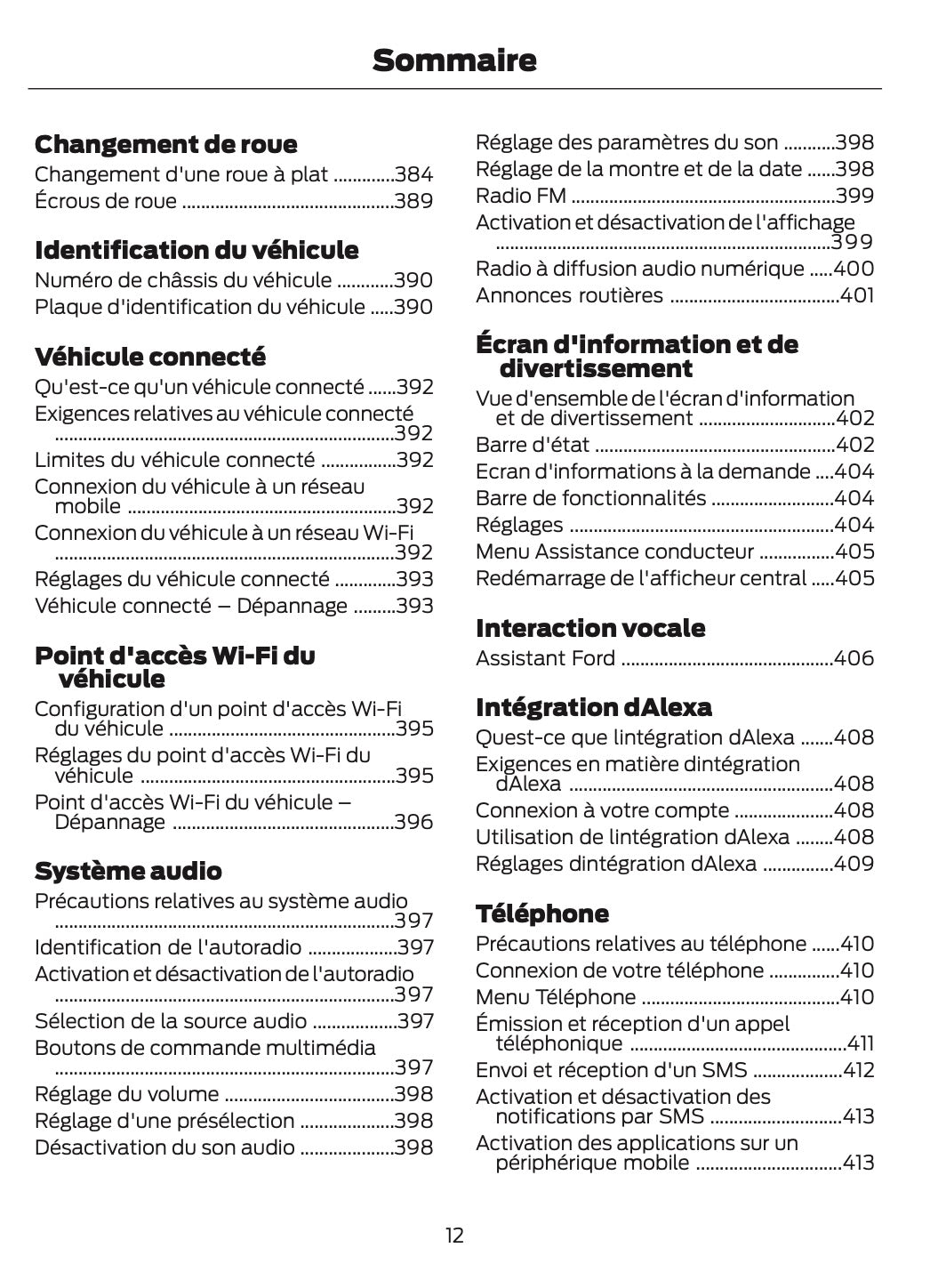 2026 Ford Bronco Manuel du propriétaire | Français