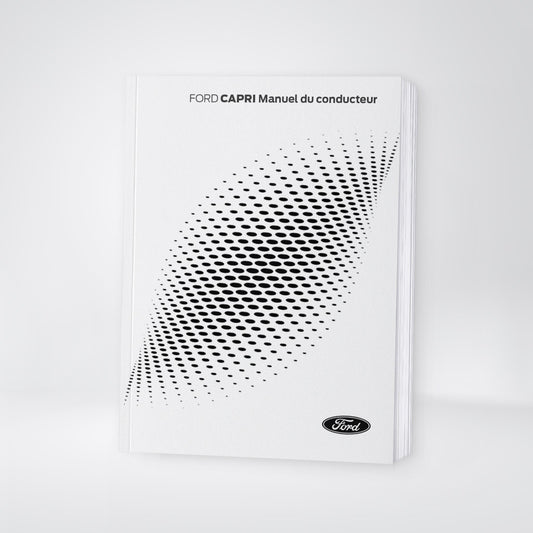 2024-2025 Ford Capri Owner's Manual | French