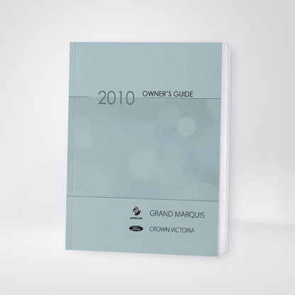2010 Ford Crown Victoria/Mercury Grand Marquis Owner's Manual | English US