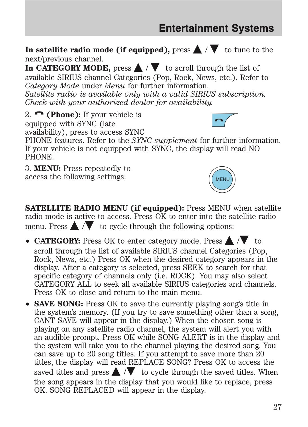 2008 Ford Explorer Sport Trac Owner's Manual | English US