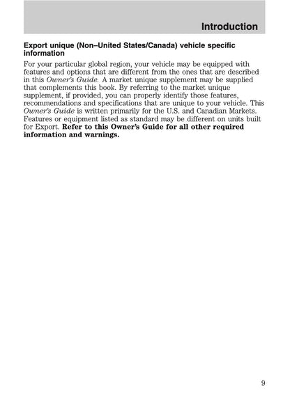 2008 Ford Explorer Sport Trac Owner's Manual | English US