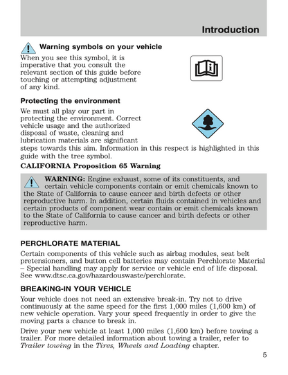 2010 Ford Explorer Sport Trac Owner's Manual | English