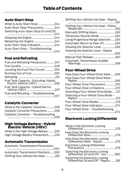 2022 Ford F-150 Owner's Manual | English