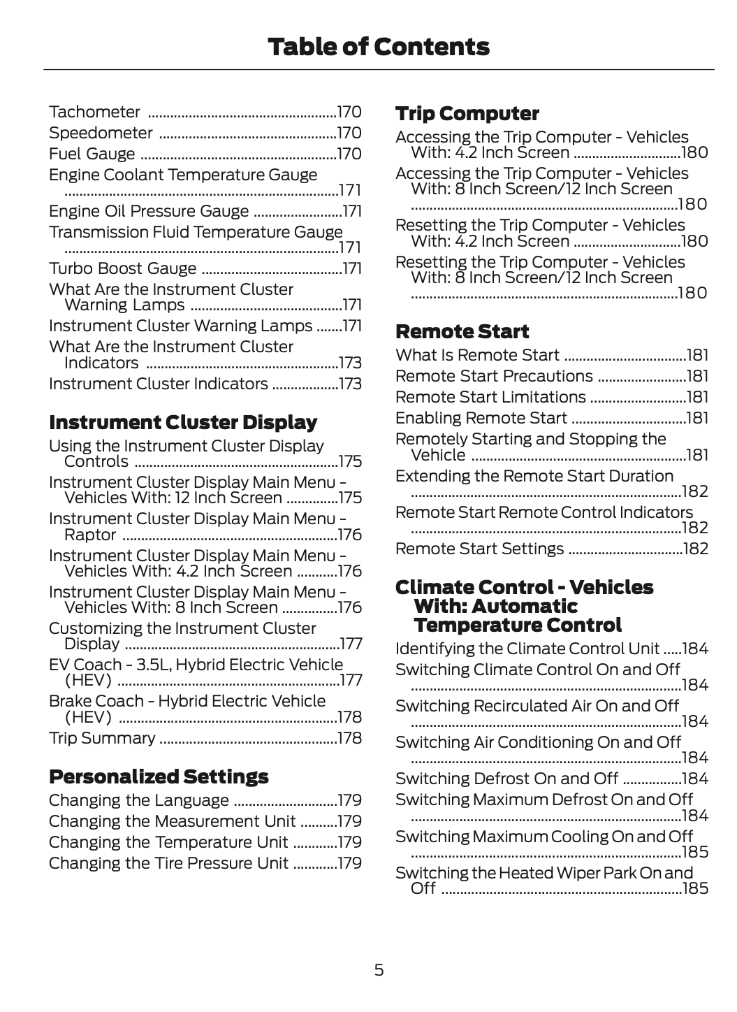 2023 Ford F-150 Owner's Manual | English