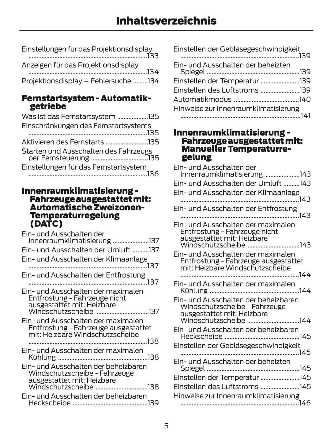 2024 Ford Focus Owner's Manual | German