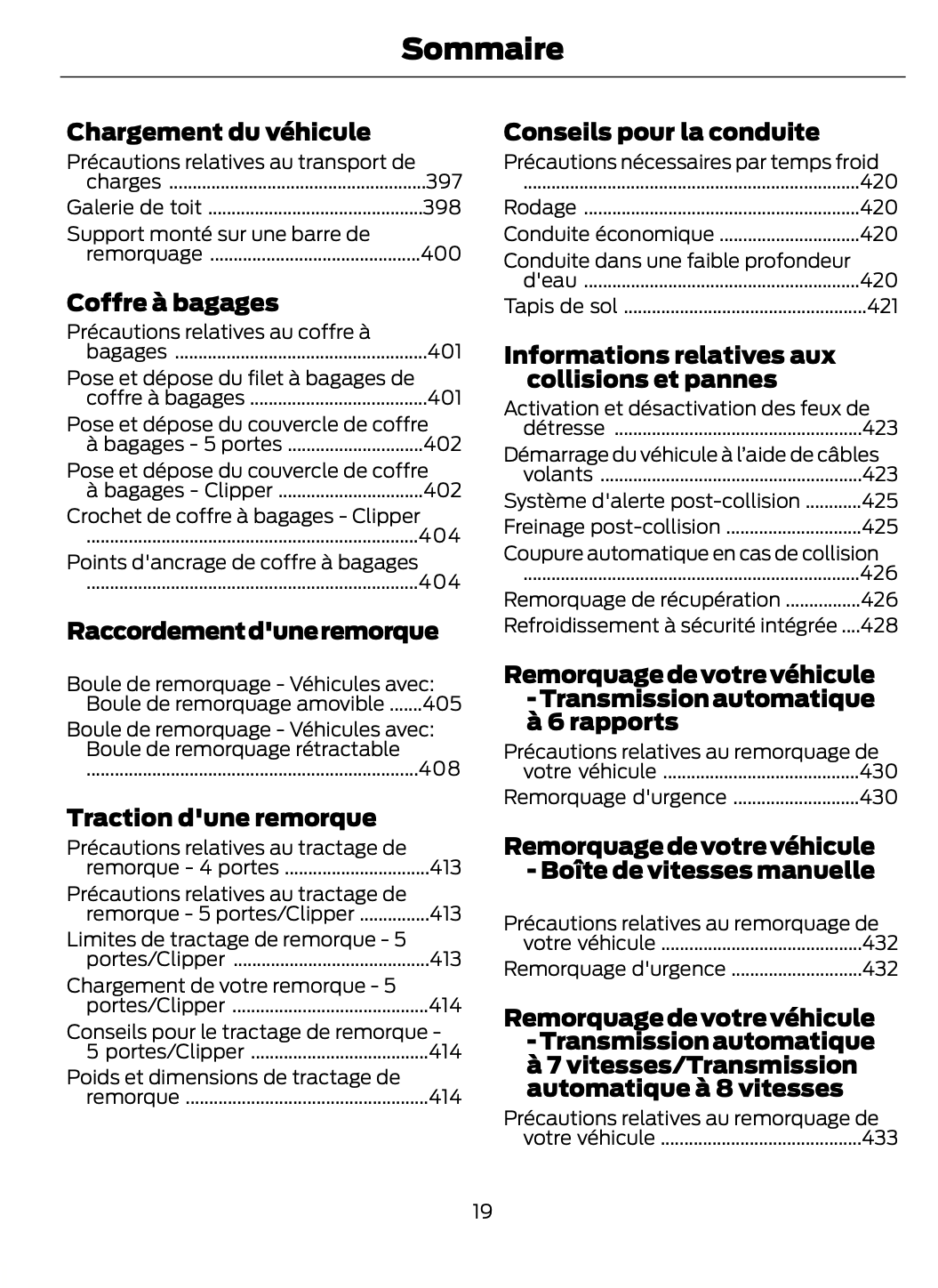 2023-2024 Ford Focus Manuel du propriétaire | Français