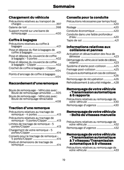 2023-2024 Ford Focus Manuel du propriétaire | Français