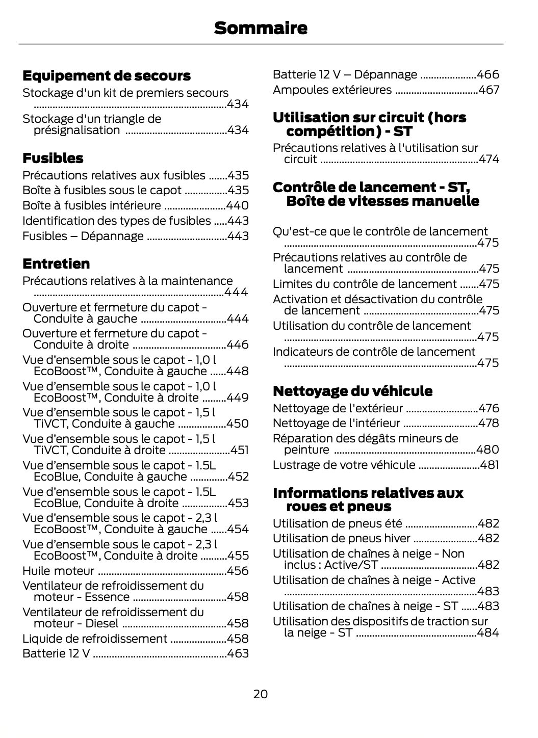 2023-2024 Ford Focus Manuel du propriétaire | Français