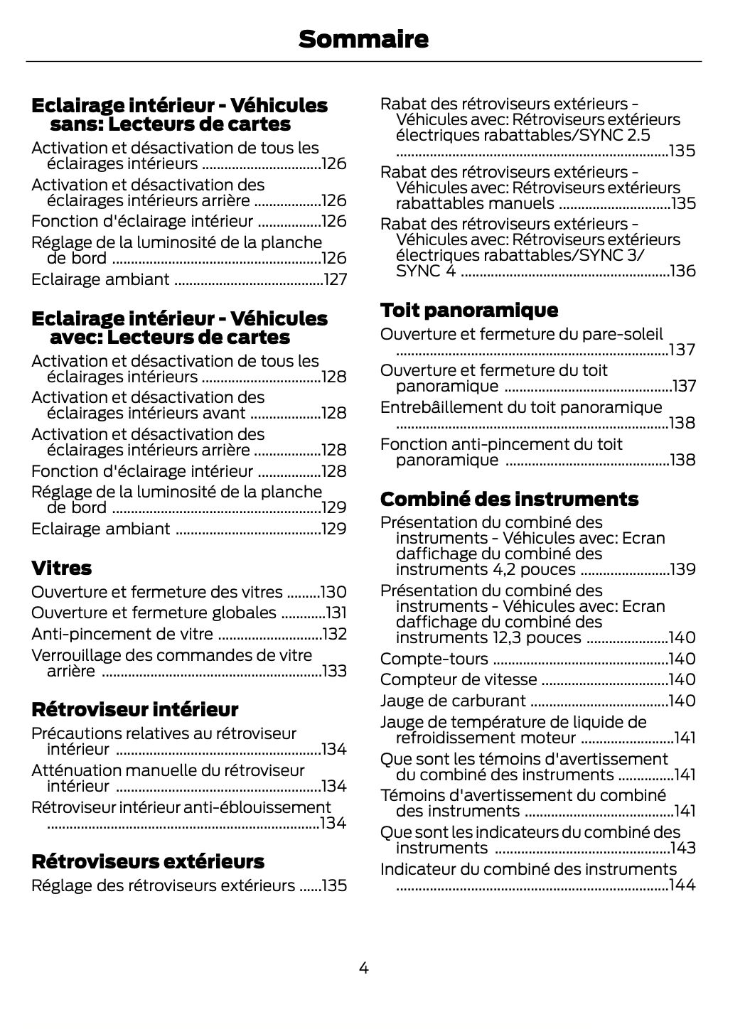 2023-2024 Ford Focus Manuel du propriétaire | Français