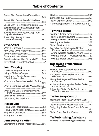 2024 Ford F-Series Super Duty Owner's Manual | English