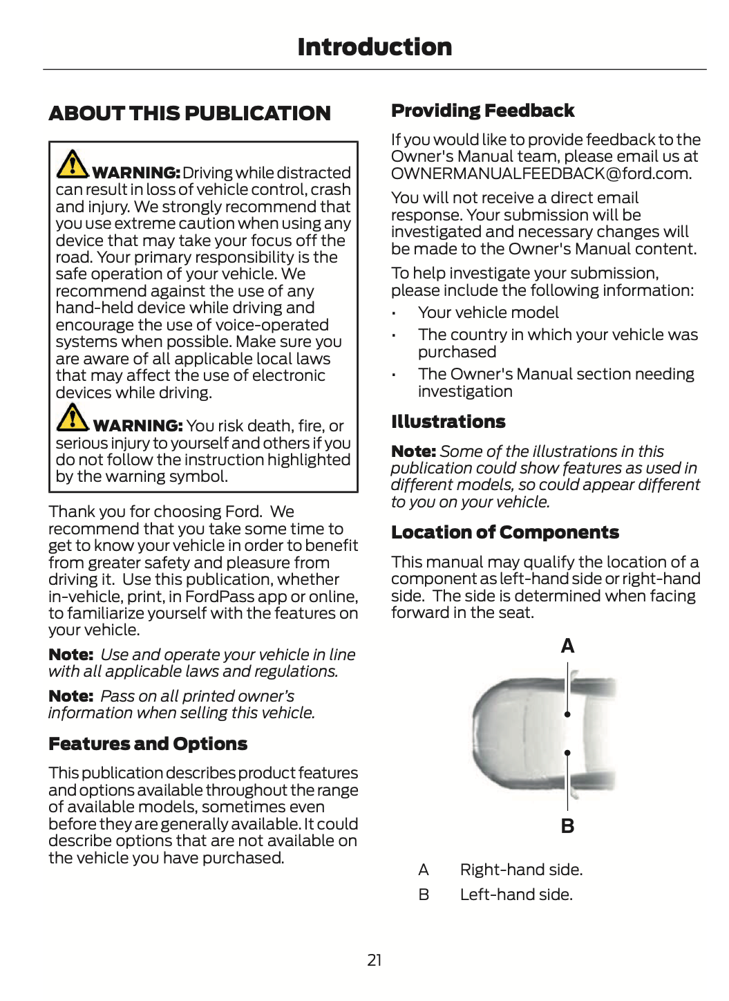 2024 Ford F-Series Super Duty Owner's Manual | English