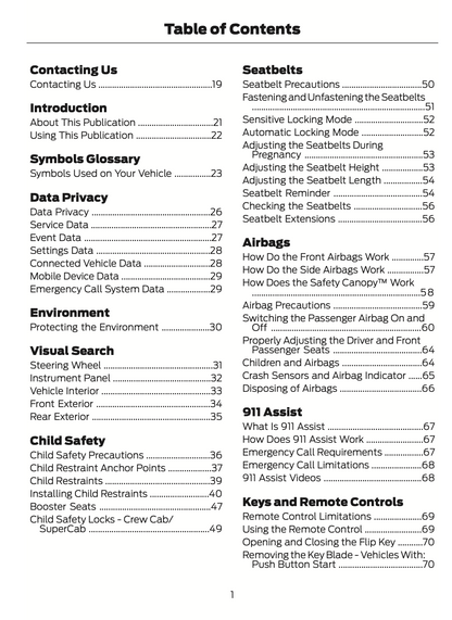 2024 Ford F-Series Super Duty Owner's Manual | English