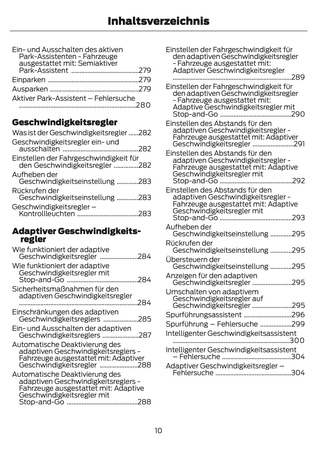2024-2025 Ford Kuga Owner's Manual | German