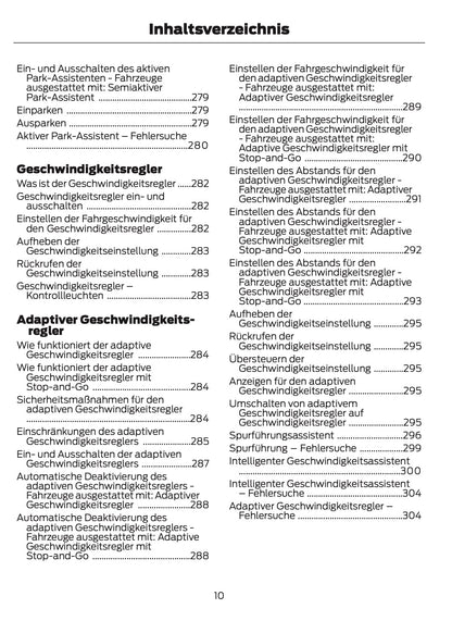 2024-2025 Ford Kuga Owner's Manual | German