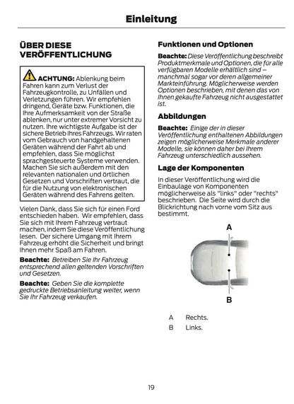 2024-2025 Ford Kuga Owner's Manual | German